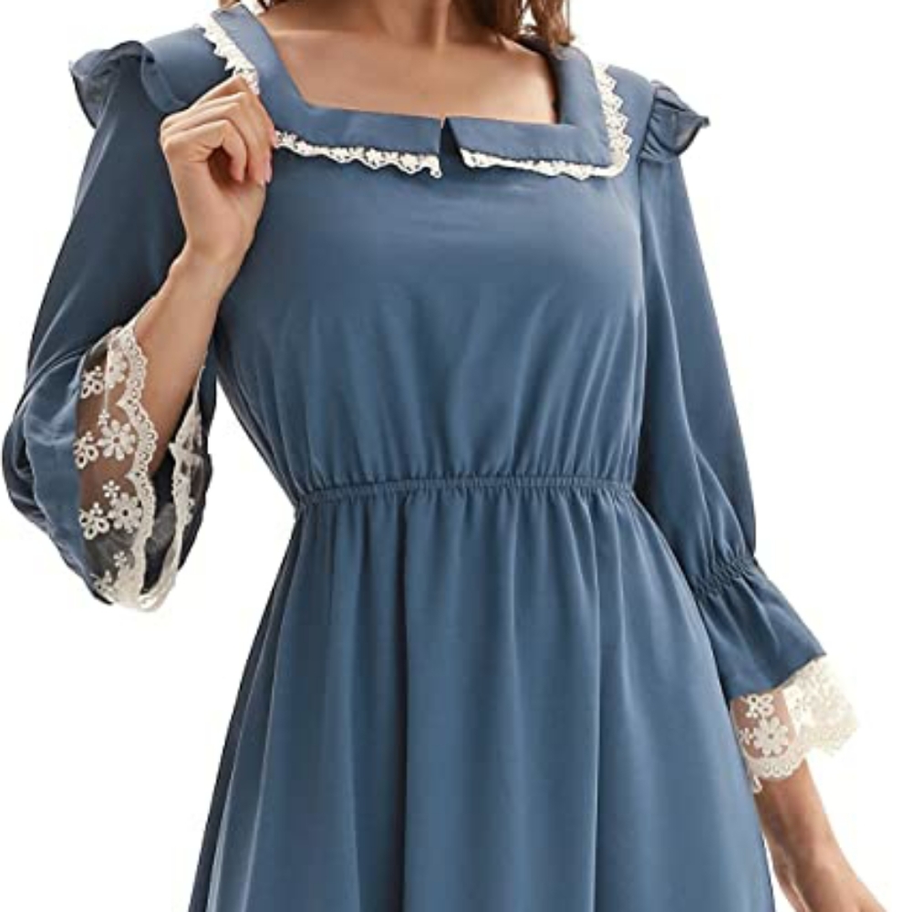 Cottage Core Prairie Style Dress